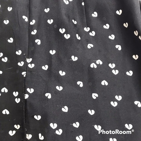 Yumi Kim broken heart black and white mini skirt size XS - Picture 5 of 9